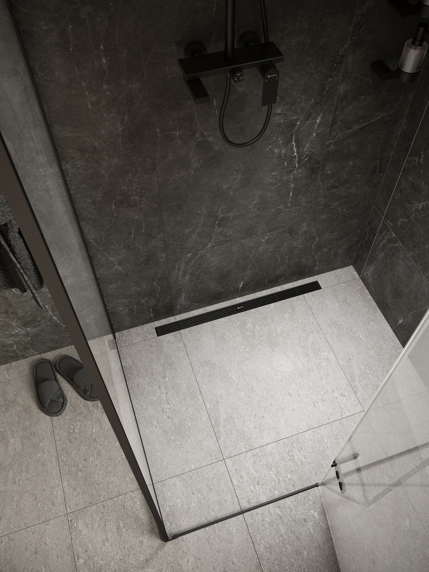 Трап для душа линейный SDRW0800LBL